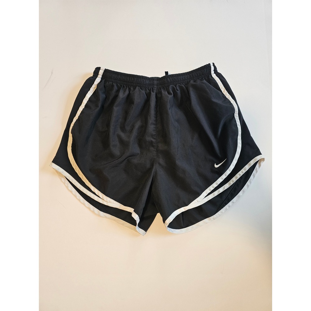 Nike Running Shorts Womens Small Black Dri-FIT Tempo Athletic Gym Workout